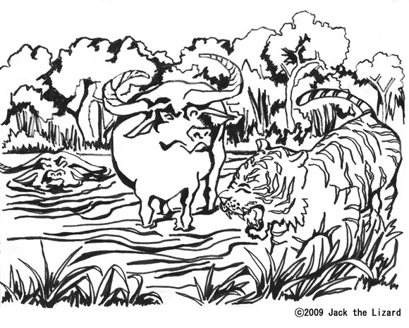 Coloring Pages Animals. Animal Coloring Pages - Jack
