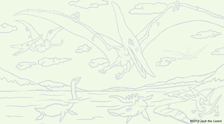 Coloring Pages of Pteranodon