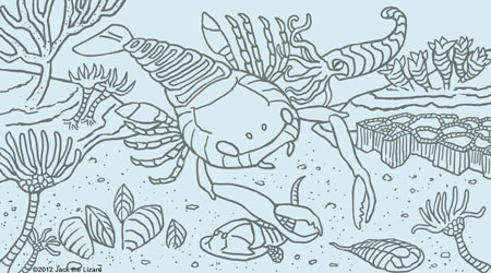 Coloring Pages of Sea Scorpion
