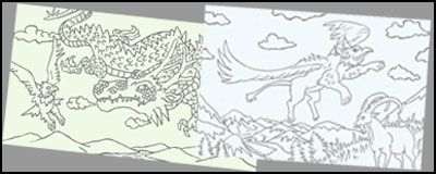 nimals in Legend Coloring Pages