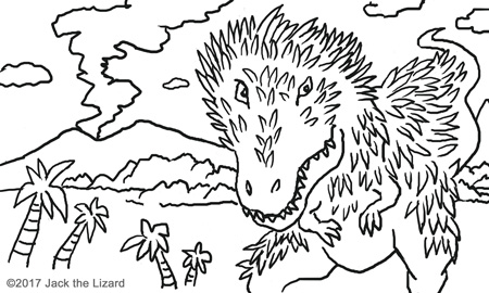 ceratosaurus coloring pages